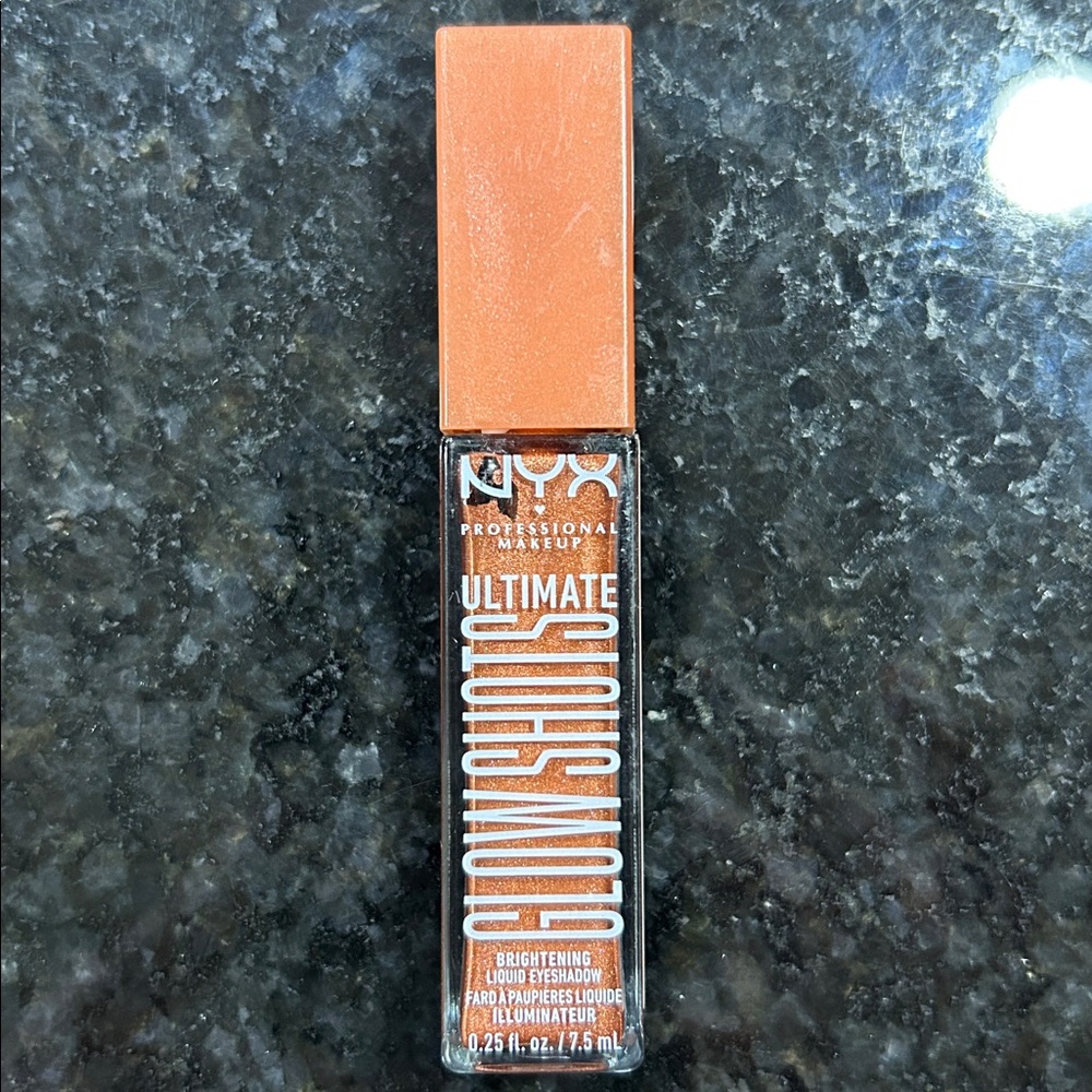 Ultimate Glow Shots Brightening Liquid Eyeshadow - Clementine Fine